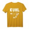 Lustiges Kuh Kuhl Sonnenbrille Bauer Geschenk T-Shirt - Perfektes Geschenk für Bauernhof-Liebhaber und Kuh-Fans zum Geburtstag