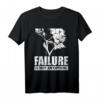 Baumkletterer T-Shirt mit Motto 'Misserfolg ist keine Option' – Waldliebe & Outdoor Motivation