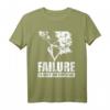 Baumkletterer T-Shirt mit Motto 'Misserfolg ist keine Option' – Waldliebe & Outdoor Motivation