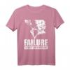 Baumkletterer T-Shirt mit Motto 'Misserfolg ist keine Option' – Waldliebe & Outdoor Motivation