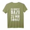 Lustiges bayrisches T-Shirt mit Dialekt - Bayern Bazi Boarisch Geschenk für Männer, Frauen, Kinder, perfekt für Weihnachten & Geburtstag