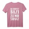 Lustiges bayrisches T-Shirt mit Dialekt - Bayern Bazi Boarisch Geschenk für Männer, Frauen, Kinder, perfekt für Weihnachten & Geburtstag