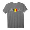 Belgien Heartbeat T-Shirt – Humorvolles patriotisches Geschenk für Belgien-Fans