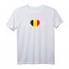 Belgien Heartbeat T-Shirt – Humorvolles patriotisches Geschenk für Belgien-Fans