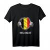 Belgien Belgique Flagge Fan Trikot - Patriotisches T-Shirt für Fans, Geburtstags- und Weihnachtsgeschenke für Belgien-Liebhaber