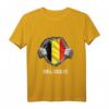 Belgien Belgique Flagge Fan Trikot - Patriotisches T-Shirt für Fans, Geburtstags- und Weihnachtsgeschenke für Belgien-Liebhaber