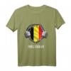 Belgien Belgique Flagge Fan Trikot - Patriotisches T-Shirt für Fans, Geburtstags- und Weihnachtsgeschenke für Belgien-Liebhaber