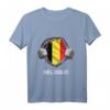 Belgien Belgique Flagge Fan Trikot - Patriotisches T-Shirt für Fans, Geburtstags- und Weihnachtsgeschenke für Belgien-Liebhaber