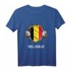 Belgien Belgique Flagge Fan Trikot - Patriotisches T-Shirt für Fans, Geburtstags- und Weihnachtsgeschenke für Belgien-Liebhaber