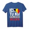 Belgien Flagge T-Shirt - Ich tu nix Ich will nur nach Belgien Urlaubsgeschenk für Belgien-Fans und Liebhaber