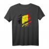 Belgien Flaggen T-Shirt - Klassisches Belgien Shirt für Fans, Urlaub & Geburtstagsgeschenke