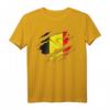Belgien Flaggen T-Shirt - Klassisches Belgien Shirt für Fans, Urlaub & Geburtstagsgeschenke