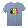 Belgien Flaggen T-Shirt - Klassisches Belgien Shirt für Fans, Urlaub & Geburtstagsgeschenke