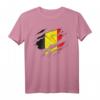 Belgien Flaggen T-Shirt - Klassisches Belgien Shirt für Fans, Urlaub & Geburtstagsgeschenke