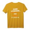 Lustiges Benno T-Shirt mit Spruch - Personalisierte Herren-T-Shirts mit Name 'Kannn losgehen' für Humor und Spaß