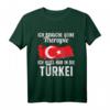 Türkische Flagge T-Shirt für Türkei Urlaub & Fans - Perfektes Geschenk für Türkeifans, Wurzeln & Fernweh