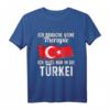 Türkische Flagge T-Shirt für Türkei Urlaub & Fans - Perfektes Geschenk für Türkeifans, Wurzeln & Fernweh