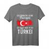 Türkische Flagge T-Shirt für Türkei Urlaub & Fans - Perfektes Geschenk für Türkeifans, Wurzeln & Fernweh