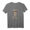 Böse Alte Frau – Totenkopf Vintage Biker T-Shirt für Frauen mit Humor, perfekt für Motorradfahrerinnen & Tattoo-Liebhaberinnen