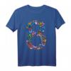 8. Geburtstag Mädchen Schmetterling T-Shirt – Süßes Geburtstagsoutfit für kleine Schmetterlingsfans, perfekt zum 8. Geburtstag