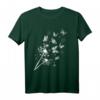 40 Geburtstag im Garten T-Shirt - Romantisches, luftiges Motiv mit Pusteblume und Schmetterlingen für Garten- und Naturfreunde