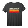 Mein Mannheim Skyline Deutschland Heimat Stadt T-Shirt - Perfektes Geschenk und Souvenir für stolze Mannheimer und Städtereisende