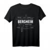 Bergheim - New York - Berlin - meine Hauptstadt T-Shirt – Stolzes Land- und Dorf-Shirt für Heimatverbundene