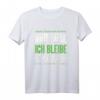 Mir Egal Ich Bleibe Mönchengladbach Fan T-Shirt – Perfektes Fußballfan Geschenk für Fans & Freunde zu Weihnachten & Geburtstag