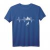 Klettern Bergsteigen Herzschlag Berge T-Shirt – Stylisches Outfit für Kletterer, Bergsteiger & Freeclimber