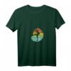 Damen Vintage Boulder Bergsteiger T-Shirt mit V-Ausschnitt – Perfekt für Klettern, Bouldern, Berge und Wandern
