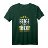 Berge und Bier T-Shirt – Perfektes Geschenk für Wanderer, Bergsteiger und Bierliebhaber für Männer, Frauen & Kinder