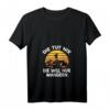 Damen Wandert-Shirt mit V-Ausschnitt - Lustiger Spruch 'Die Tut Nix Die Will Nur Wandern' für Bergsteigerinnen & Wandererinnen