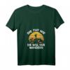Damen Wandert-Shirt mit V-Ausschnitt - Lustiger Spruch 'Die Tut Nix Die Will Nur Wandern' für Bergsteigerinnen & Wandererinnen