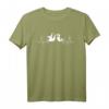 Herzschlag Berge T-Shirt - Lustiges Wandern & Bergsteiger Design, perfektes Geschenk für Natur- und Outdoor-Liebhaber