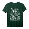 Ich werde nicht aufgeben, ganzen Weg nur Fluchen - Lustiges Wander-, Lauf- und Bergsteiger T-Shirt für Outdoor-Sportler