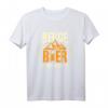Berge und Bier - Darum bin ich hier | Lustiges Wanderer & Bergsteiger T-Shirt für Outdoor- und Bierliebhaber