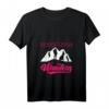 Damen Bergsteiger und Wanderer - Mir reichts ich geh Wandern T-Shirt mit V-Ausschnitt für Bergtouren & Outdoor-Abenteuer