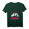 Damen Bergsteiger und Wanderer - Mir reichts ich geh Wandern T-Shirt mit V-Ausschnitt für Bergtouren & Outdoor-Abenteuer