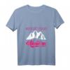 Damen Bergsteiger und Wanderer - Mir reichts ich geh Wandern T-Shirt mit V-Ausschnitt für Bergtouren & Outdoor-Abenteuer