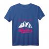 Damen Bergsteiger und Wanderer - Mir reichts ich geh Wandern T-Shirt mit V-Ausschnitt für Bergtouren & Outdoor-Abenteuer