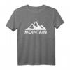 Moin Geschenk für Wanderer und Bergsteiger - Lustiges Norddeutsches T-Shirt für Naturliebhaber, Kletterer & Bergsteiger