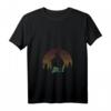 Damen Vintage Steinbock - Bergsteiger & Bergliebhaber T-Shirt mit V-Ausschnitt für Wandern, Klettern & Alpenurlaub