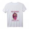 Wander Woman Bergsteiger T-Shirt für Damen mit Totenkopf & V-Ausschnitt – Lustiges Outift für Bergliebhaberinnen & Gipfelstürmerinnen, perfekt als Geschenk zum Muttertag, Weihnachten & Geburtstag