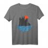 Camping Wandern Berge Natur Bergsteigen Elch Motiv Geschenk T-Shirt für Natur- und Outdoor-Liebhaber – Perfekt für Weihnachten & Geburtstag