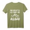 MIR REICHT‘S ICH FAHR‘ INS ALLGÄU Bergwandern Langarmshirt – Perfekt für Bergliebhaber, Naturfreunde & Allgäu-Urlauber
