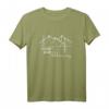 Ich kenne da eine Abkürzung. Wandern Berge Bergwandern T-Shirt – Outdoor-T-Shirt für Wanderer, Bergsteiger & Pfadfinder
