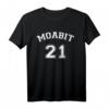 Moabit 21 - Weißes Nostalgie Design Berliner Bezirk T-Shirt für Moabit-Liebhaber und Berlin-Fans