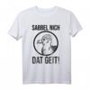 Sabbel nich dat geit Norden Möwe T-Shirt – Lustiges Heimatshirt für Norddeutsche & Küstenfans, perfektes Geschenk zum Geburtstag