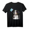 Berner Sennenhund Schmetterling T-Shirt – Süßes Hundemotiv für Hundeliebhaber, Damen & Herren, Perfektes Geschenk für Berner Sennenhund Fans
