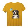Berner Sennenhund Schmetterling T-Shirt – Süßes Hundemotiv für Hundeliebhaber, Damen & Herren, Perfektes Geschenk für Berner Sennenhund Fans